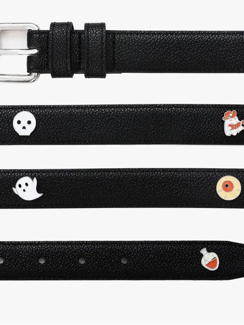 Black belt with Halloween Accessories gift box, Sm 26